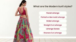 What are the Modern kurti styles - kurtis for women