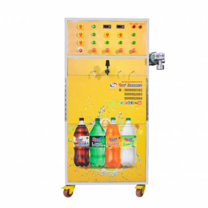 1+3 single Compressor bottling plant