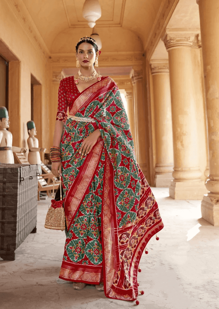 How to Select the Traditional Wedding Wear Patan Patola Silk Saree