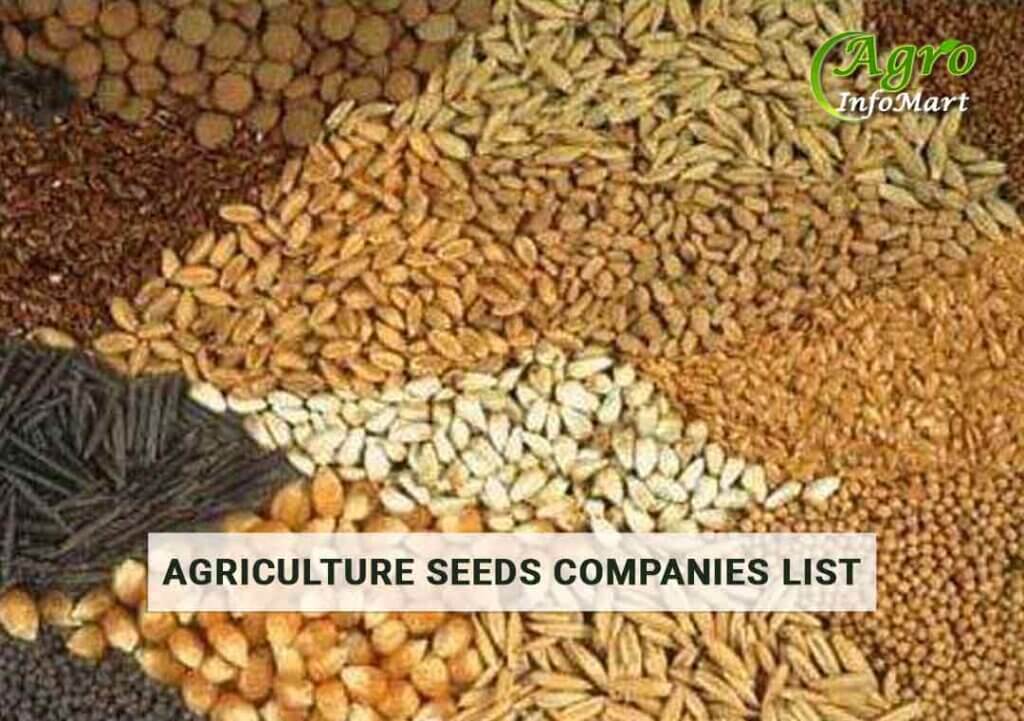 Agriculture Seeds Manufacturers Companies List