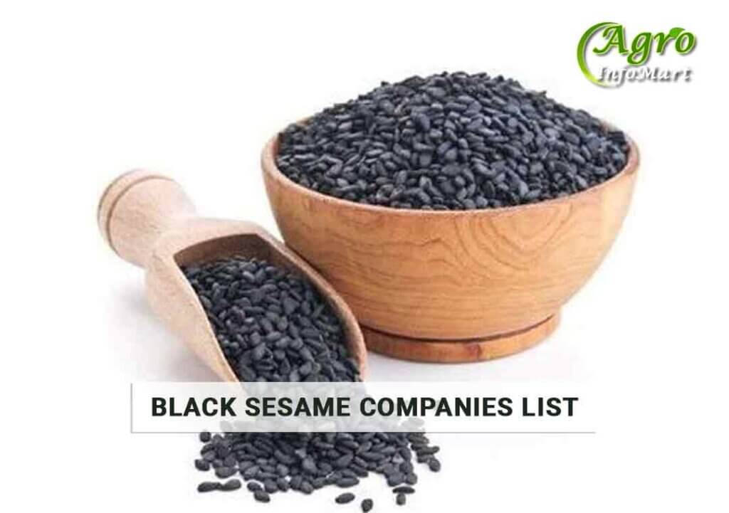 Black Sesame Seeds Manufacturers Companies List In India