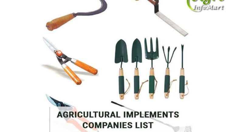 Agricultural implements Manufacturers Companies In India