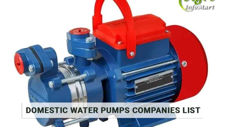 Domestic water pumps manufacturers Companies In India