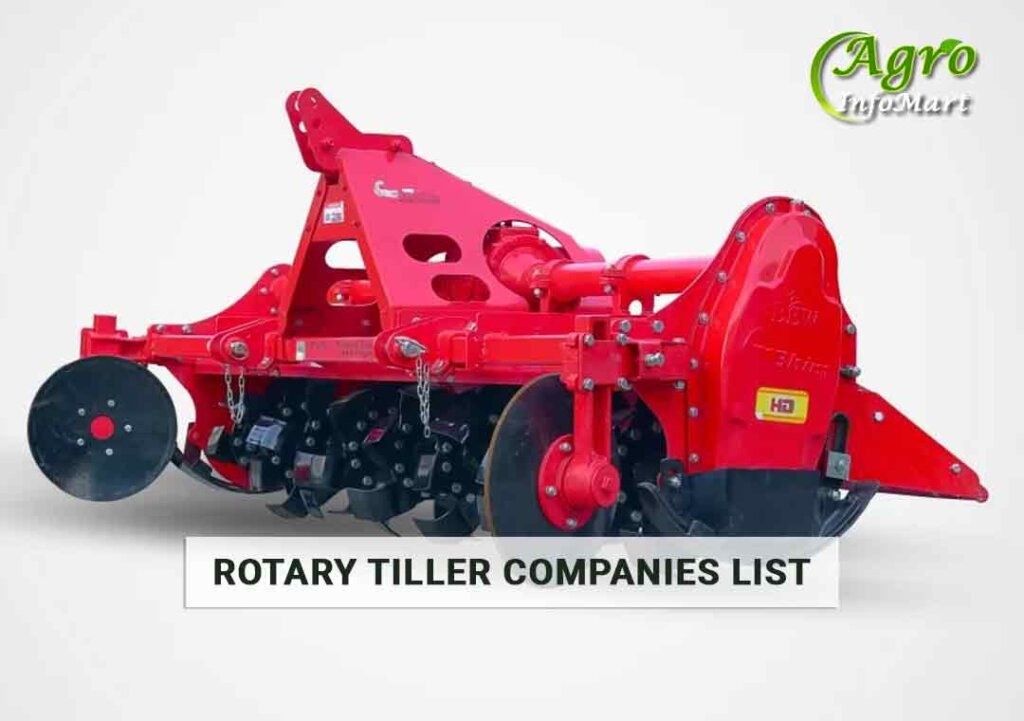 Rotary tiller manufacturers Companies In India