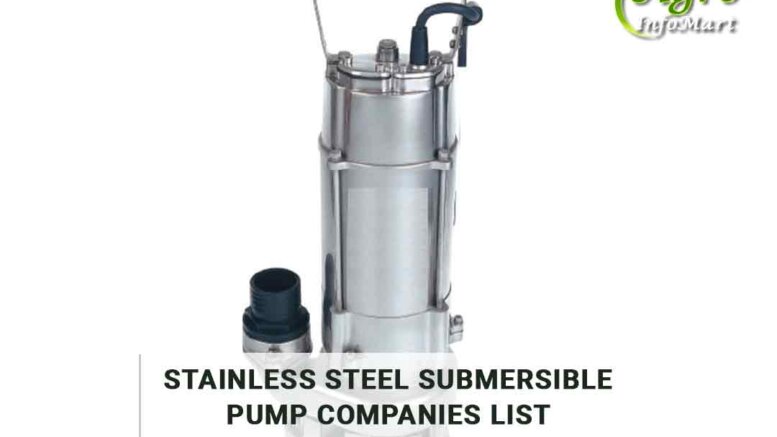 Stainless steel submersible pump manufacturers Companies in India