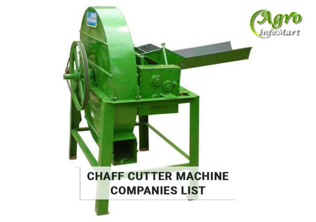 Chaff cutter machine manufacturers companies In India