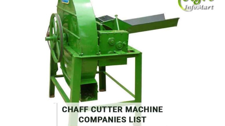 Chaff cutter machine manufacturers companies In India