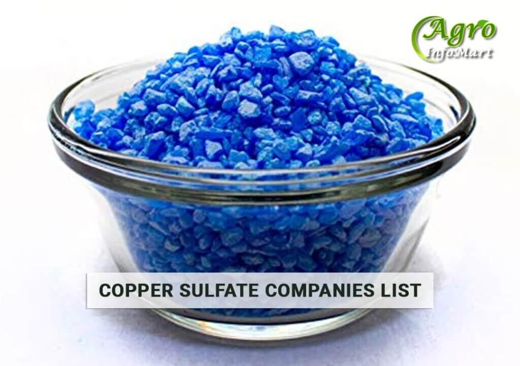 Copper Sulfate Manufacturers Companies In India