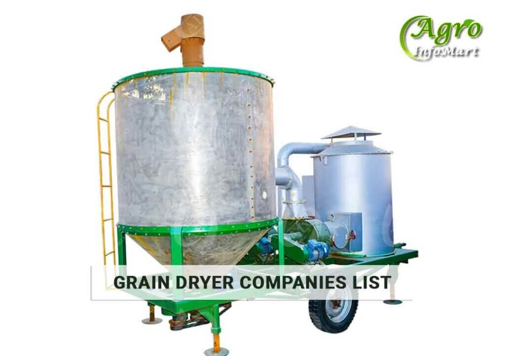 Grain dryer manufacturers Companies In India