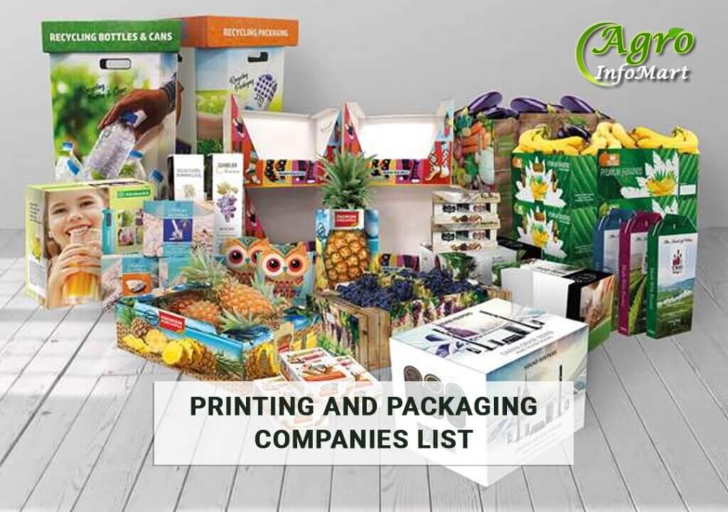 printing and packaging manufacturers Companies In India