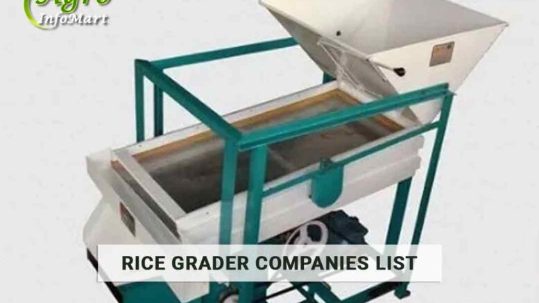 rice grader manufacturers Companies India