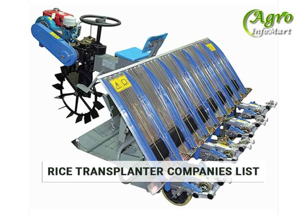 Rice transplanter manufacturers Companies in India