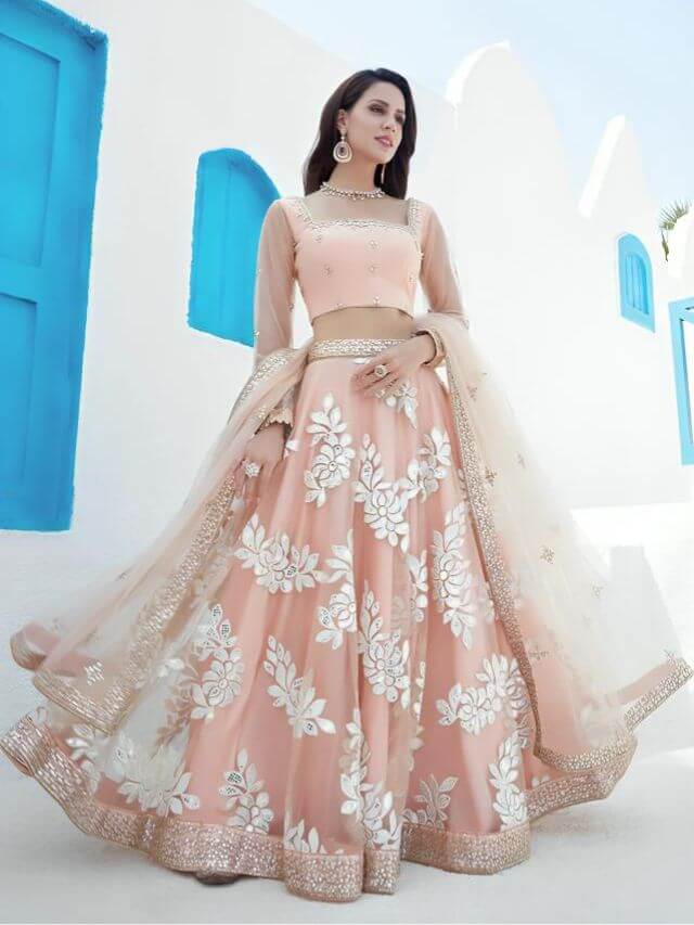 Net Lehenga